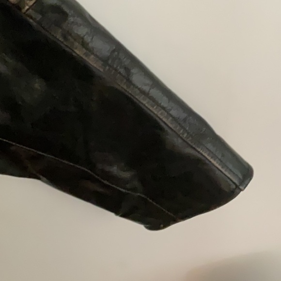 Laurence Roy vintage distressed lambskin motorcycle jacket - Picture 5 of 12